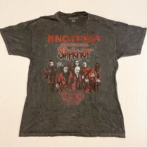 Slipknot Knotfest Roadshow 2022 Tshirt Men's Size XL Graphic Tee Shirt
